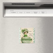 St. Patrick's Day Blumenvliesmagnet Magnet (In Situ (Geschirrspüler))
