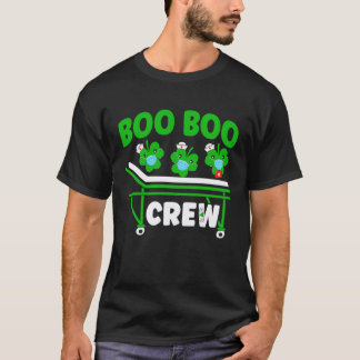 St. Patrick's Day Boo Boo Crew ICU Krankenschweste T-Shirt