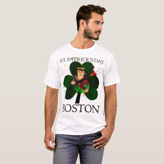 St. Patrick's Day Boston T-Shirt (Vorne ganz)