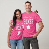 St Patricks Day Boxer Dog Mama Funny Irish Gift T-Shirt (Unisex)