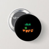 St. Patricks Day Boxer Irische Handschuhe Paddys Button (Vorne & Hinten)