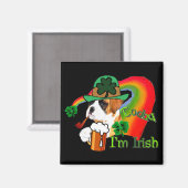 St. Patricks Day Boxer Magnet (Vorderseite/Rückseite)