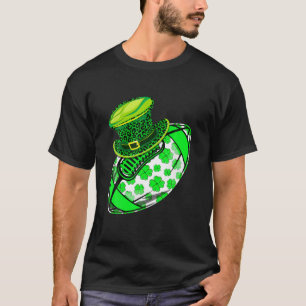 St Patricks Day Boys Men Rugby Niedlich Leprechaun T-Shirt