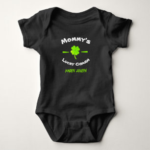St. Patrick's Day Brauch Mamas Glücksbringer  Baby Strampler