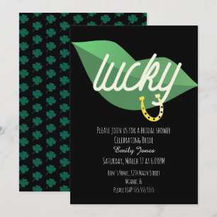St. Patrick's Day Brautparty-Feier Einladung