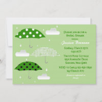 St. Patrick's Day Bridal Dusche Einladung