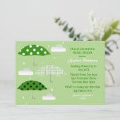 St. Patrick's Day Bridal Dusche Einladung (Stehend Vorderseite)
