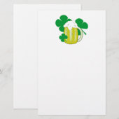 St. Patrick's Day Briefpapier (Vorne/Hinten)