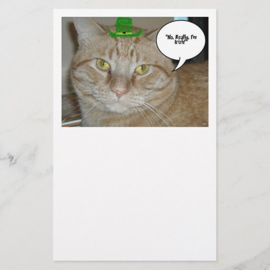 St. Patrick's Day Briefpapier (Vorderseite)