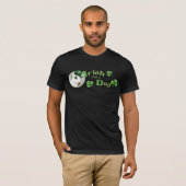 St. Patrick's Day Bull Terrier T-Shirt (Vorne ganz)