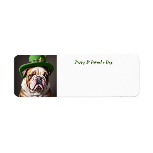 St. Patrick's Day Bulldog (Vorne)