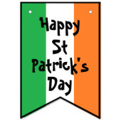 St Patrick's Day Bunding Fahnen von dalDesignNZ Wimpelkette (Erste Fahne)