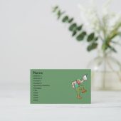 St. Patrick's Day Business Card Visitenkarte (Stehend Vorderseite)