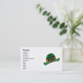 St. Patrick's Day Business Card Visitenkarte (Stehend Vorderseite)