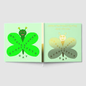 St. Patrick's Day Butterfly Custom Party Gästebuch (Voll)