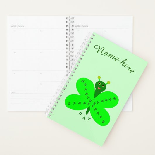 St. Patricks Day Butterfly Custom Planer (Anzeige)