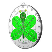 St. Patricks Day Butterfly Dart Board Dartscheibe (Vorderseite rechts)
