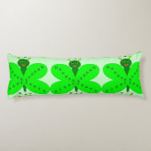 St. Patrick's Day Butterfly Kissen (Rückseite)