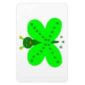 St. Patricks Day Butterfly Magnet (Vertikal)