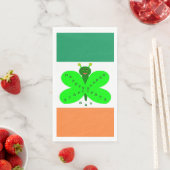 St. Patrick's Day Butterfly Paper Napkins Serviette (Beispiel)