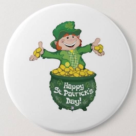 St Patrick's Day Button (Vorderseite)
