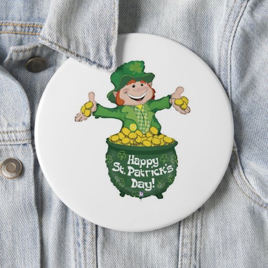 St Patrick's Day Button (Beispiel)