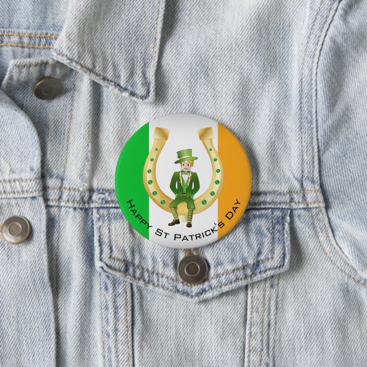 St. Patrick's Day Button (Beispiel)
