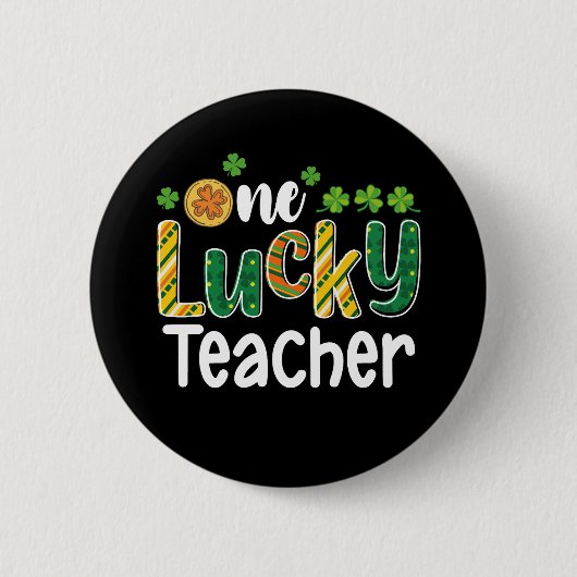 St Patrick's Day Button (Vorderseite)