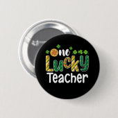 St Patrick's Day Button (Vorne & Hinten)