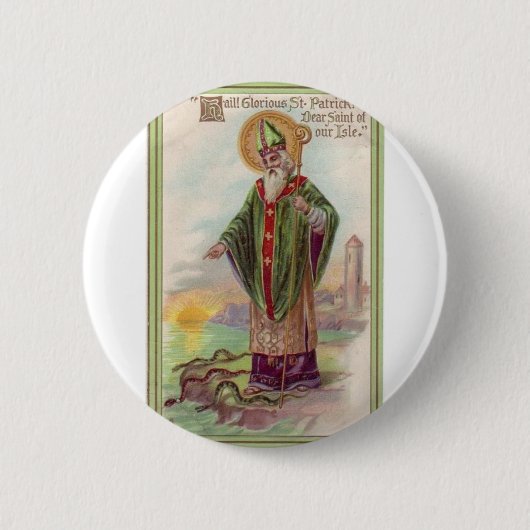 St. Patrick's Day Button (Vorderseite)