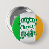 St. Patrick's Day Button (Vorne & Hinten)