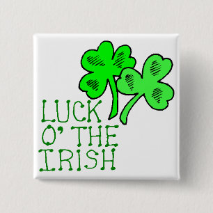 St. Patrick's Day Button
