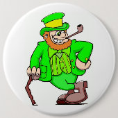 St Patrick's Day Button (Vorderseite)