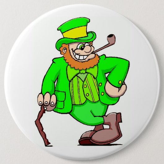 St Patrick's Day Button (Vorderseite)