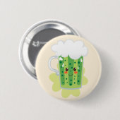 St. Patrick's Day Button (Vorne & Hinten)