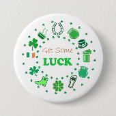 St. Patrick's Day Button (Vorderseite)