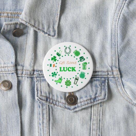 St. Patrick's Day Button (Beispiel)