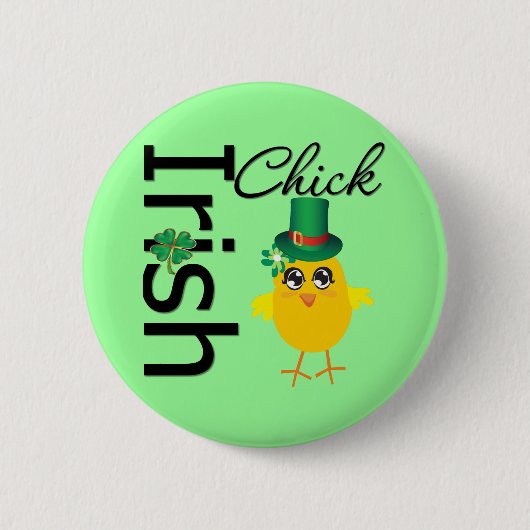 St. Patrick's Day Button (Vorderseite)