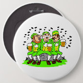 St Patrick's Day Button (Vorne & Hinten)