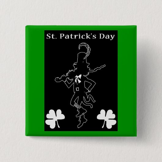 St. Patrick's Day Button (Vorderseite)