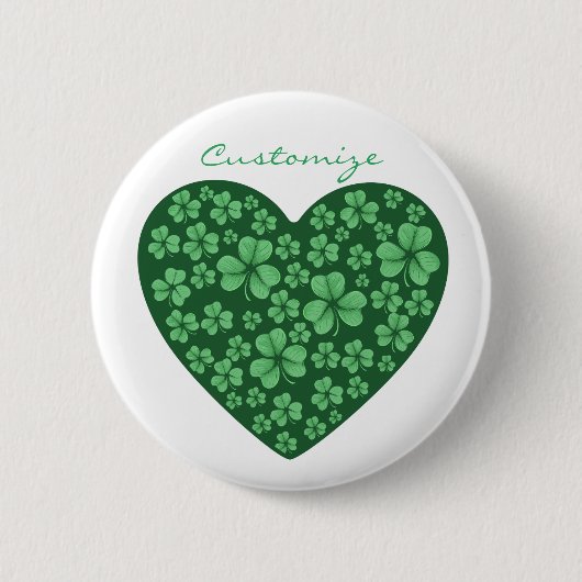 St. Patrick's Day Button (Vorderseite)