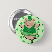 St. Patrick's Day Button (Vorne & Hinten)