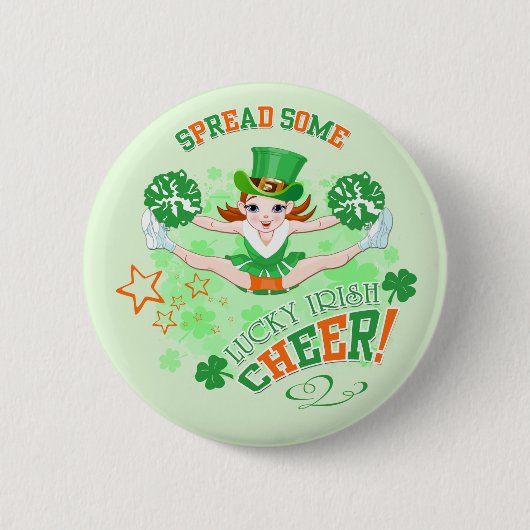 St. Patrick's Day Button (Vorderseite)
