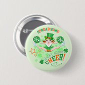 St. Patrick's Day Button (Vorne & Hinten)