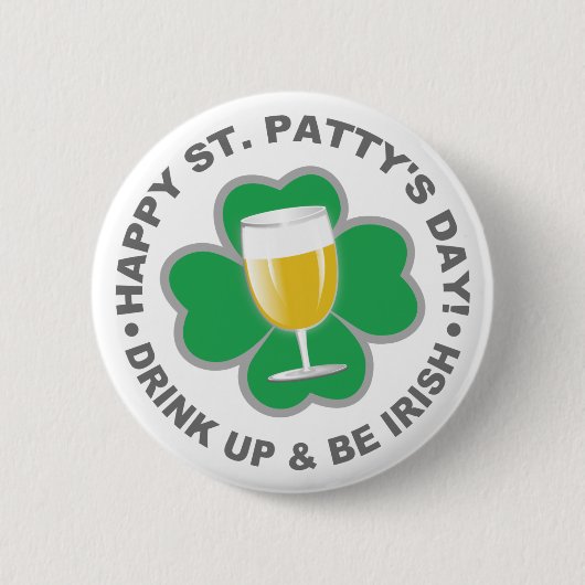 St. Patrick's Day Button (Vorderseite)
