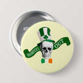 St Patrick's Day Button (Vorne & Hinten)