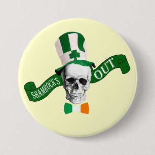 St Patrick's Day Button