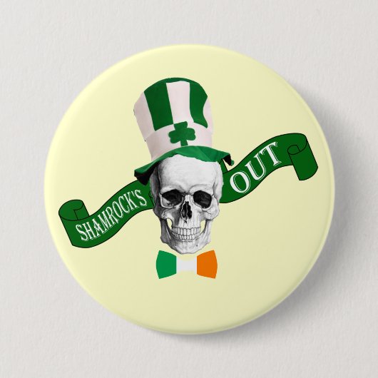 St Patrick's Day Button (Vorderseite)