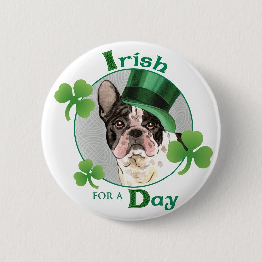 St. Patrick's Day Button (Vorderseite)