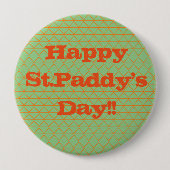 St.Patrick's Day Button (Vorderseite)